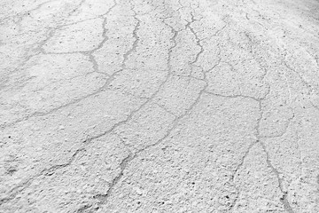 crack on the ground white background / abstract white vintage background broken texture