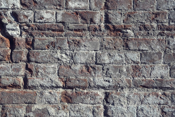 old brick wall background / abstract vintage background, vintage stones, bricks texture