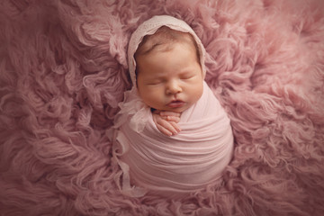 Cute newbon baby girl