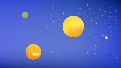 Elementary abstract space fantasy  pure. 