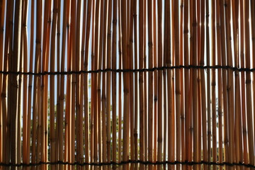 日よけの背景・テクスチャよしず