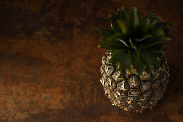tropical summer fruit, pineapple