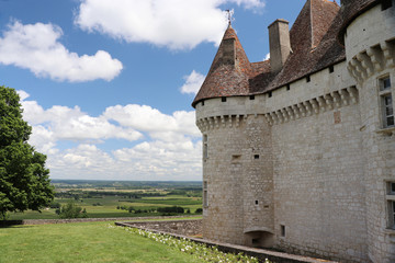 Chateau Monbazillac, Dordogne, Frankreich