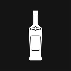 Bottle vector icon, for mobile and web design. Drink Bottle vector graphics
