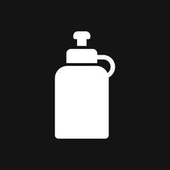 Bottle vector icon, for mobile and web design. Drink Bottle vector graphics