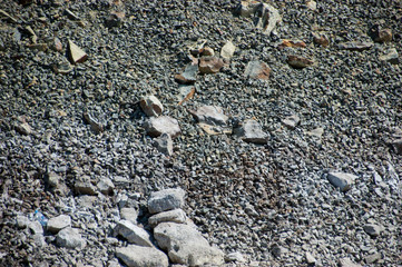 background of small gray stones