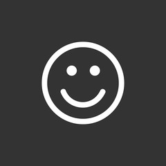 smile emoticons, emoji icon vector