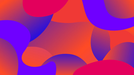 colorful free form shapes gradient, simple blob geometry wave flat lay, future geometric wavy colors modern, free form fluid fashionable, poly art trendy, minimal gradients disco light sparkle colors