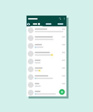 social media screen