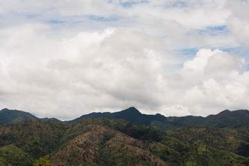 Naklejka premium Sky and clouds