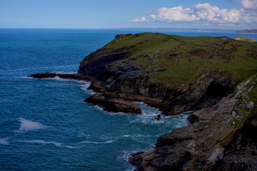 Tintagel Coastline, Cornwall UK