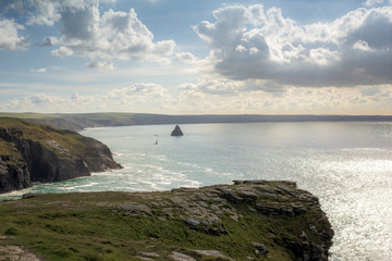 Tintagel Coastline, Cornwall UK