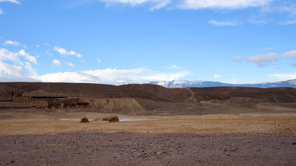 Death Valley National Park Landscapes and clouds