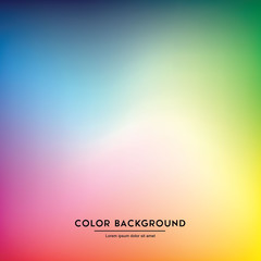Colorful abstract blurred smooth gradient mesh vector © Fajar