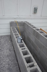 Obraz premium block and concrete