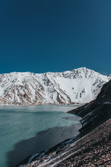 Embalse El Yeso in Cajón del Maipo, Chile