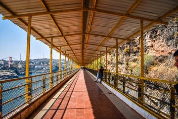 Temple on River corner