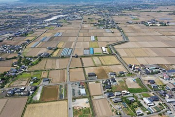 Shooting the Japanese countryside from the sky