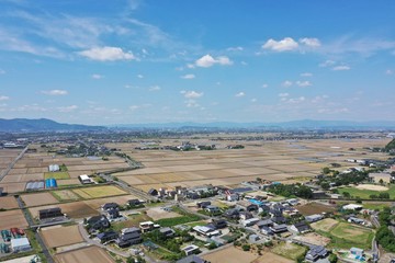 Shooting the Japanese countryside from the sky