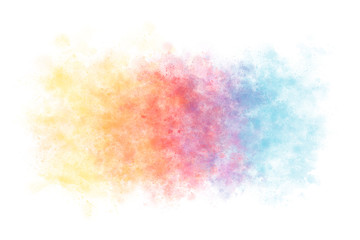 Watercolor imitation background.Creative vibrant grunge watercolor background