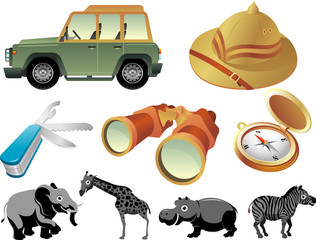 Safari Adventure Explorer Equipments
