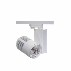 Spot ceiling led light interior lamp isolated on white background.