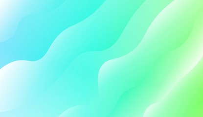 Modern Background With Wave Gradient Shape. For Your Design Wallpapers Presentation. Vector Illustration with Color Gradient.