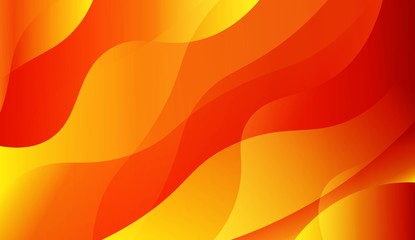 Abstract Wavy Background. For Design, Presentation, Business. Vector Illustration with Color Gradient.