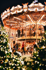 christmas tree in a house