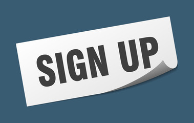 sign up