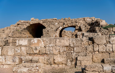 Ruins of antique Caesarea