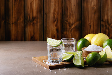 Tequila in a glass