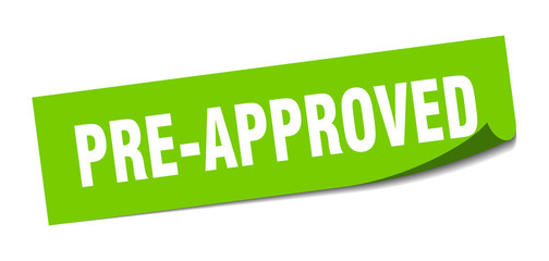 pre-approved