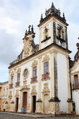 Fototapeta na wymiar Carmo Church, Old Building João Pessoa Paraíba
