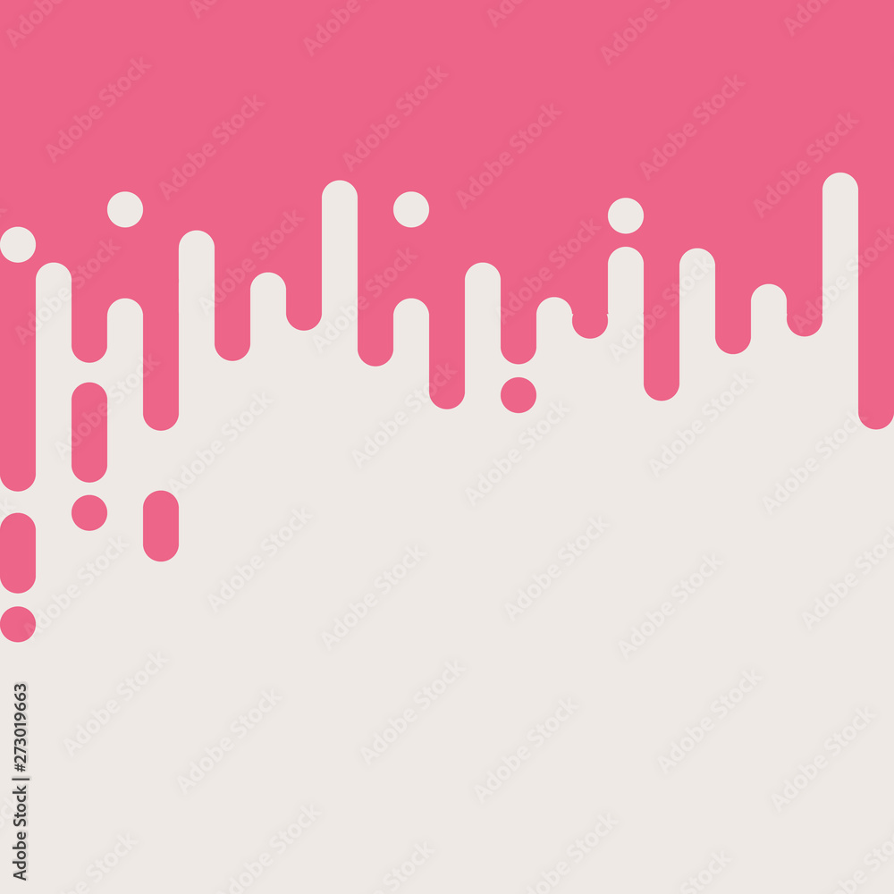 Aufkleber abstract background with color rounded shapes. vector illustration