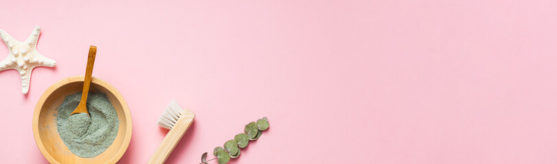 Spa, beauty cosmetics and body care treatment