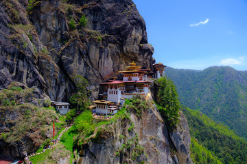 Taktsang temple in Bhutan