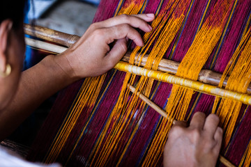 Handcrafted silk making