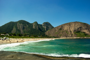 Beach in summer