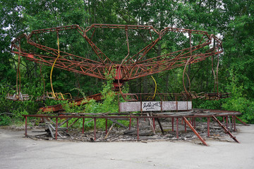 Fototapeta na wymiar Pripyat Jahrmarkt