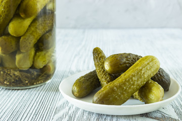 Pickled Gherkins
