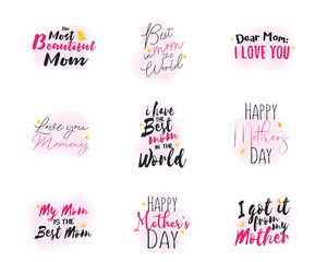 Set of Mother's Quotes
