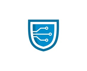 Fototapeta premium Tech logo