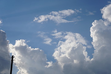 Fototapeta premium Sky cloud background
