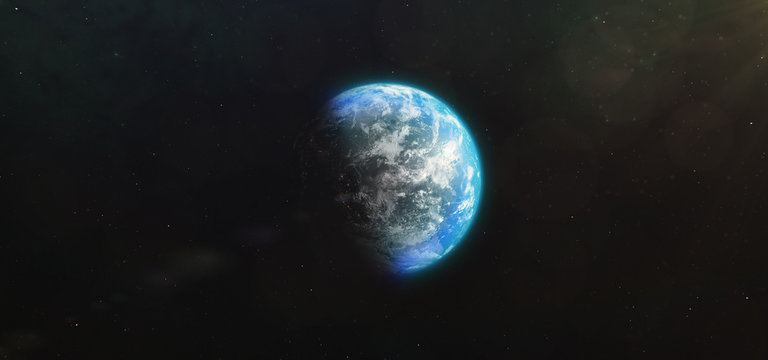 Planet in space © ivan