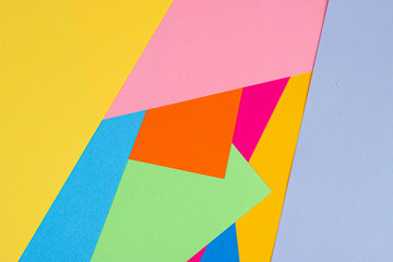Obraz premium Multicolor background from a cardboard of different colors