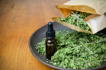 Schmerztherapie mit Cannabis CBD-Öl