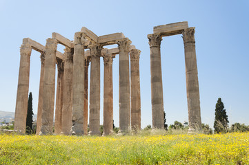 Fototapeta premium Temple of Olympian Zeus, Athens, Greece