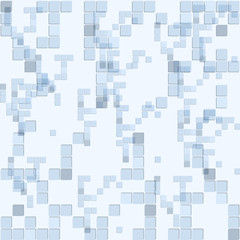 Vector art design in minimal abstract trendy geometric style to present high technology or modern graphic background concept.