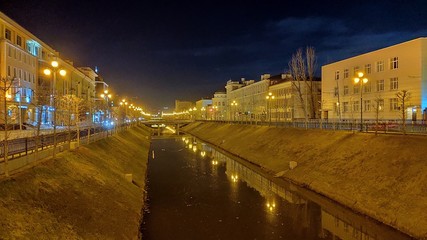 Fototapeta na wymiar Kazan of night